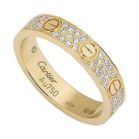 love ring from cartier|cartier love interlocking ring.